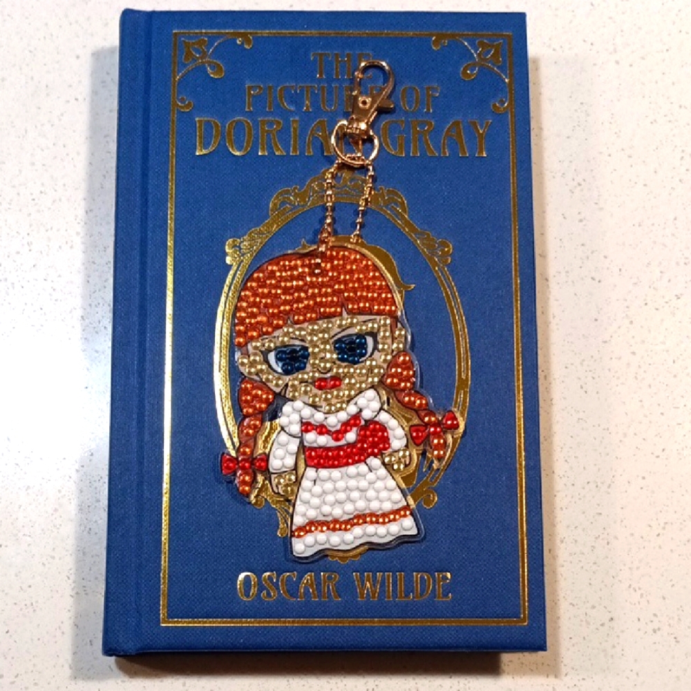 Annabelle Diamond Art Keychain- Hand Crafted